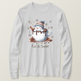 Deixem-Na Neve Longa Sleeve T-Shirt