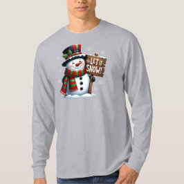 Deixem-Na Neve Longa Sleeve T-Shirt