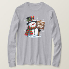 Deixem-Na Neve Longa Sleeve T-Shirt