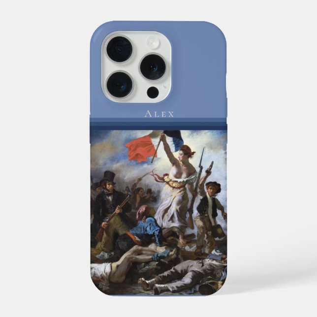 Delacroix – Liberdade Liderando o Povo Personaliza (Verso)