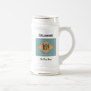 Delaware a primeira caneca de cerveja da cerveja