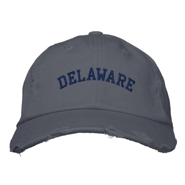 Delaware Embroiderado Boné em dificuldades Scotlan (Frente)