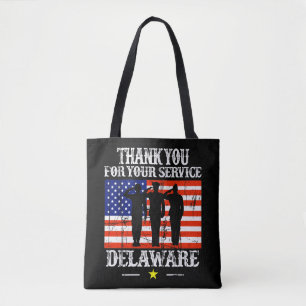 Delawareans EUA América Estados Unidos Tote Bag