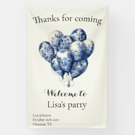Delft Blue Balloons personalizáveis
