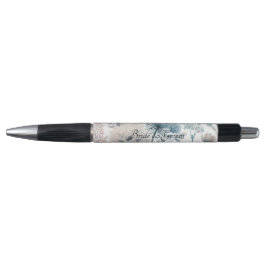 Delicada Caneta Casamento com Lace Queen Anne