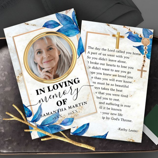 Delicado Cartão com fotos de Oração Elegante (Criador carregado)