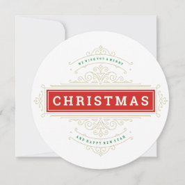 Delicar Cartões de natal de Quadro de Ornamentado 
