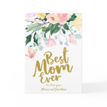 Delicar Floral Melhor Cartão De Férias Da Mãe