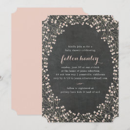 Delicar quadro | Convite para chás de fraldas