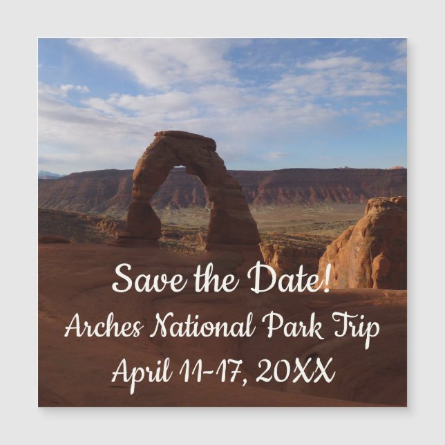 Delicate Arch II no Parque Nacional Arches (Frente)