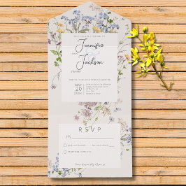 Delicate Boho Wildflower Cream No Janto