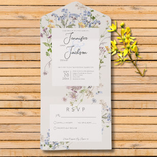Delicate Boho Wildflower Cream No Janto