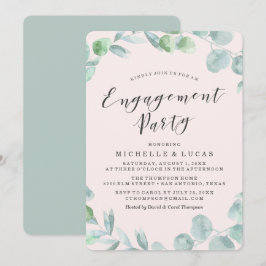 Delicate Wreath | Convite à Festa de noivado
