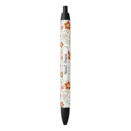 Delícia Floral - Caneta com Flor Personalizada