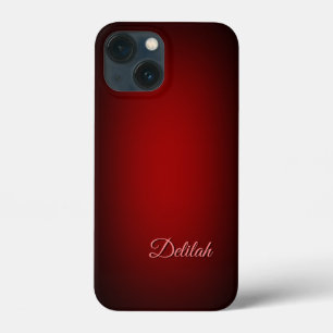 Delilah Custom Modelo Para Seu Nome Vermelho, Pret