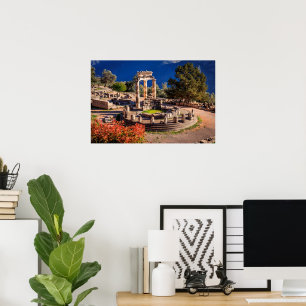 Delphi Antiga Grécia Ruínas Impressão Foto - Histó
