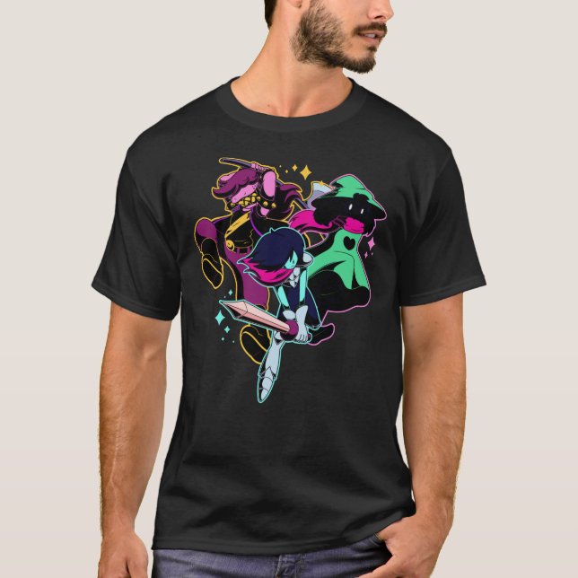 Deltarune - Warriors Essential T-Shirt (Frente)