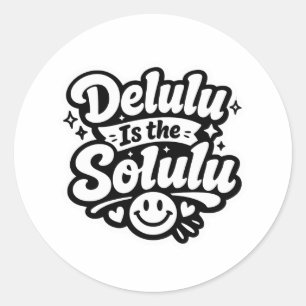Delulu É o Solulu adesivo
