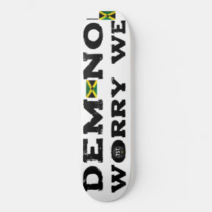 DEM SEM PREOCUPAÇÃO NÓS ? JMT8 1/2" Skateboard Dec