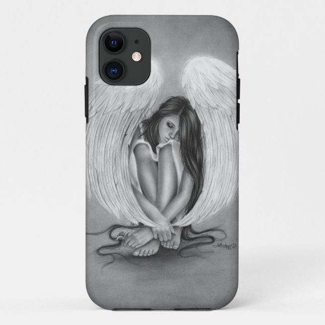 Demasiado logo capas de iphone idas do anjo (Verso)