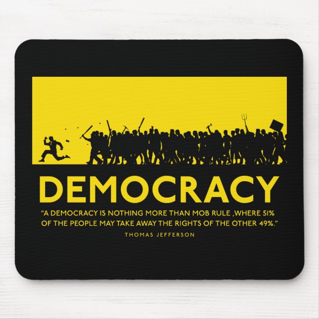 Democracia Mousepad (Frente)