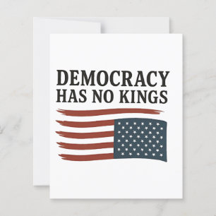 Democracia Não Tem Rei Anti Trump EUA