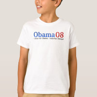 Democrata Barack Obama Roupa T-Shirt