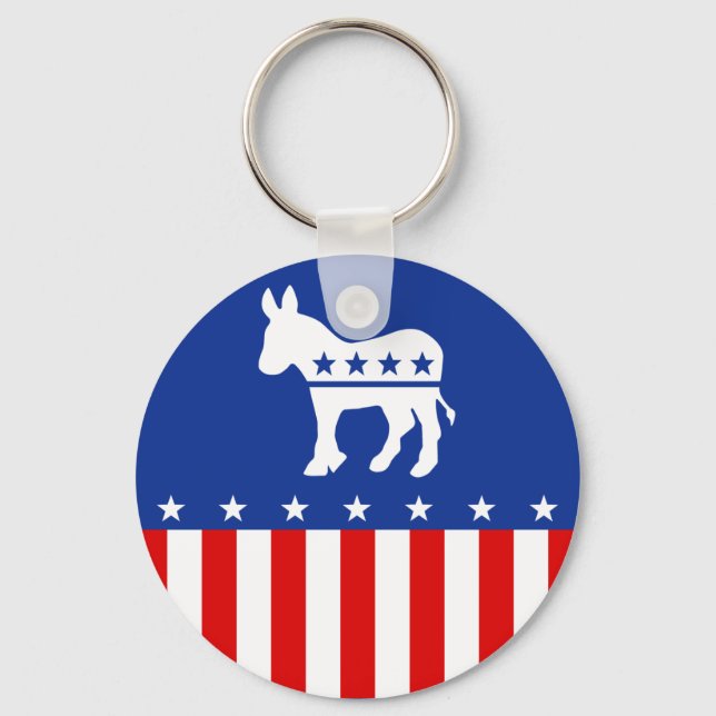 Democrata Donkey Chaveiro (Frente)