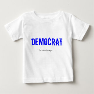 Democrata na camisa do treinamento