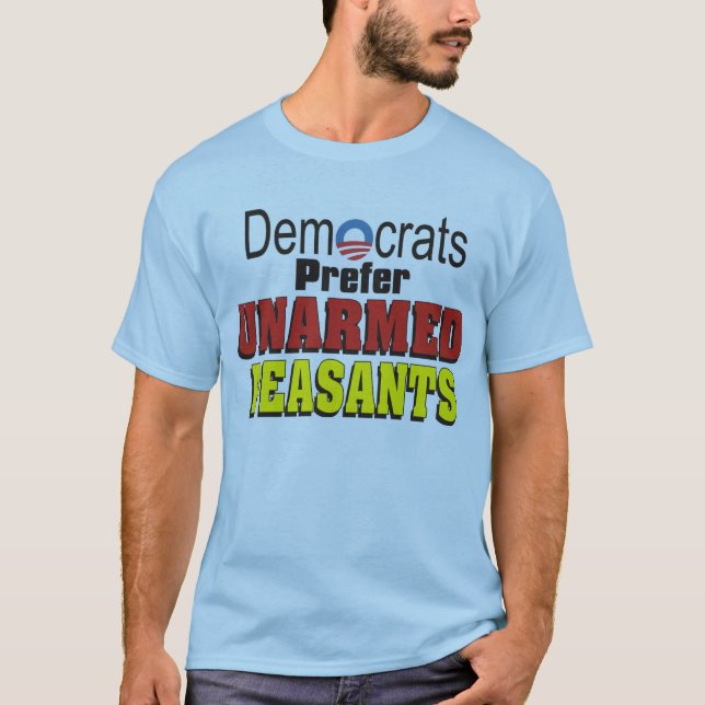 Democratas preferem a camisa DESARMADO dos (Frente)