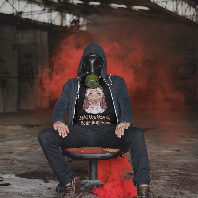 Demon Nun Halloween T-Shirt (Criador carregado)
