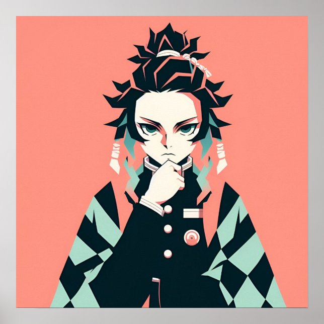 Demon Slayer Tanjiro Poster (Frente)