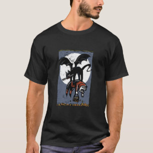 Demoncat Redux: Camiseta Escura Básica