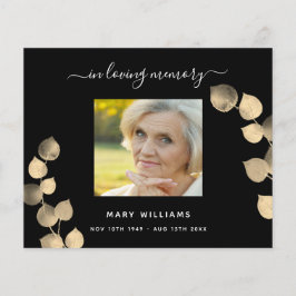 Demonstração de orçamento foto de eucalipto ouro p