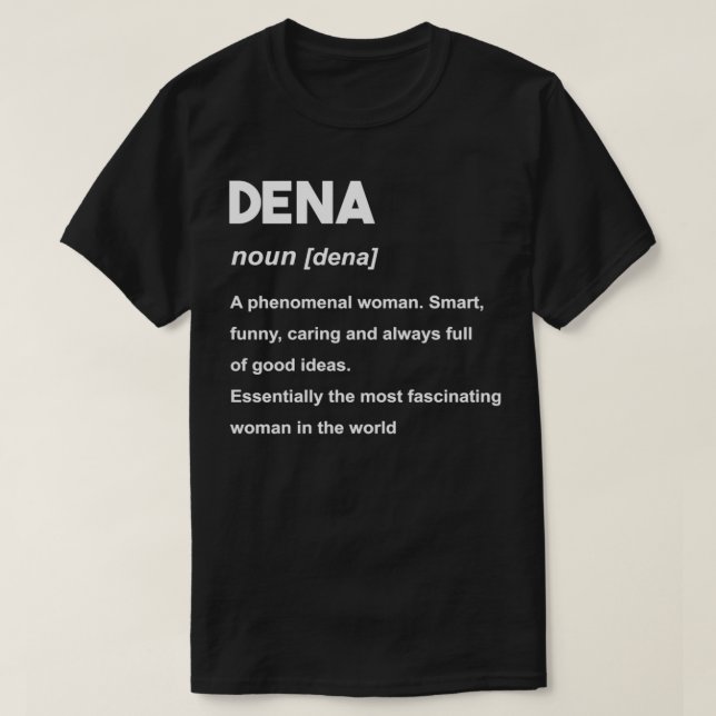 Dena Name Pullover  (Frente do Design)