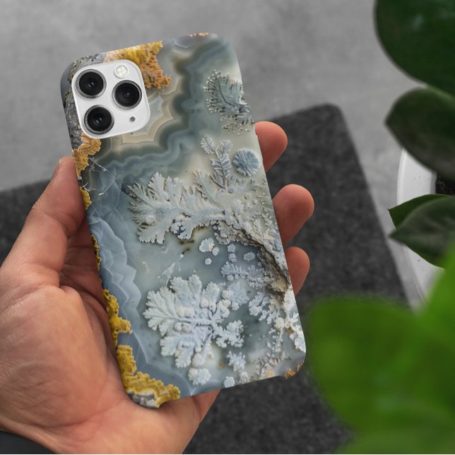 Dendrite Crystals Stone Macro Fotografia (Criador carregado)