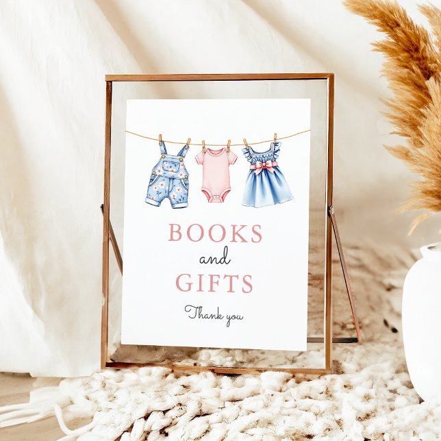 Denim Blue Jean Girl Books e Gifts Poster (Criador carregado)