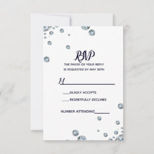 Denim & Diamonds Blue Jeans Brilho Glam RSVP