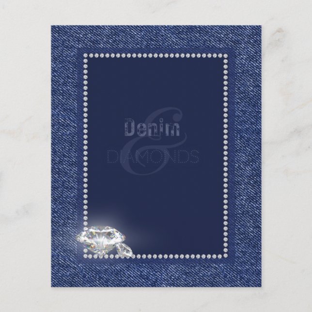 Denim e diamantes (Frente)
