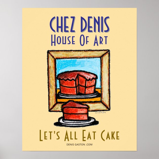 Denis Gaston Art Poster (Frente)