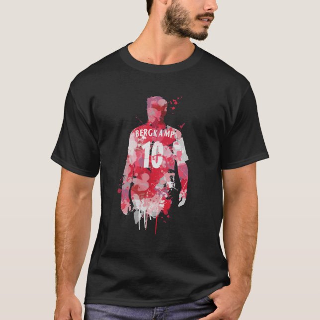 Dennis Bergkamp Art Classic T-Shirt (Frente)
