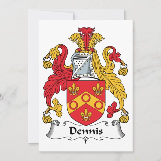 Dennis Family Crest (Frente)