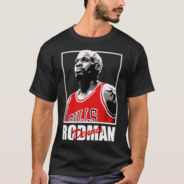 Dennis Rodman Fan Art Classic T-Shirt (Frente)