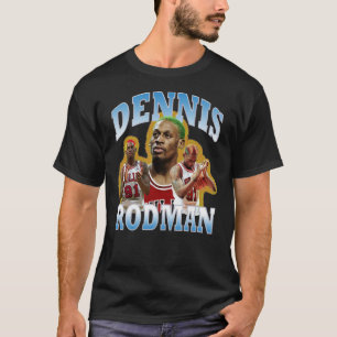 Dennis Rodman Vintage Bootleg Clássico T-Shirt