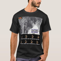 DENNIS THOMPSON. Camiseta Básica Preta