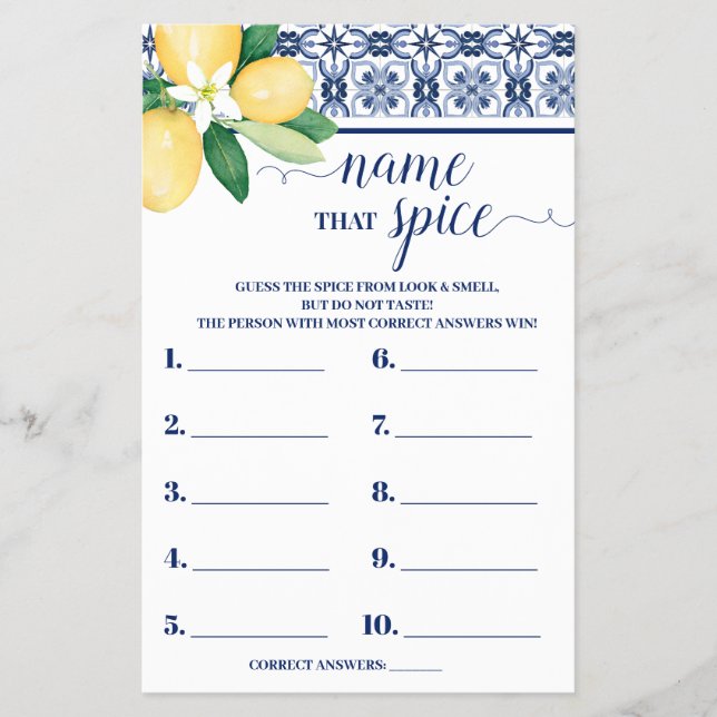 Denominação Mediterrânica que Especiaria o Cartão  (Frente)