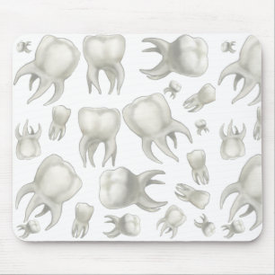Dente branco ideal Mousepad do dentista