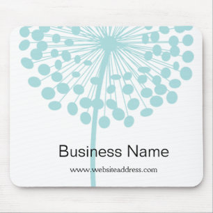 Dente-de-leão azul Mousepad customizável