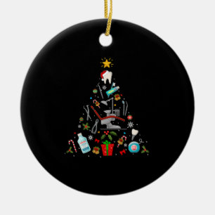Dentist Dental Enfeites de natal Tree Xmas Holida