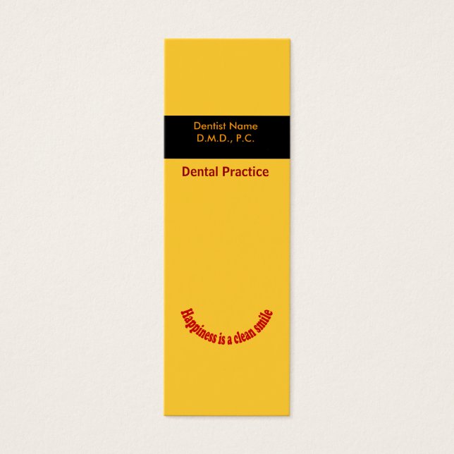 Dentista corajoso da nomeação (Frente)